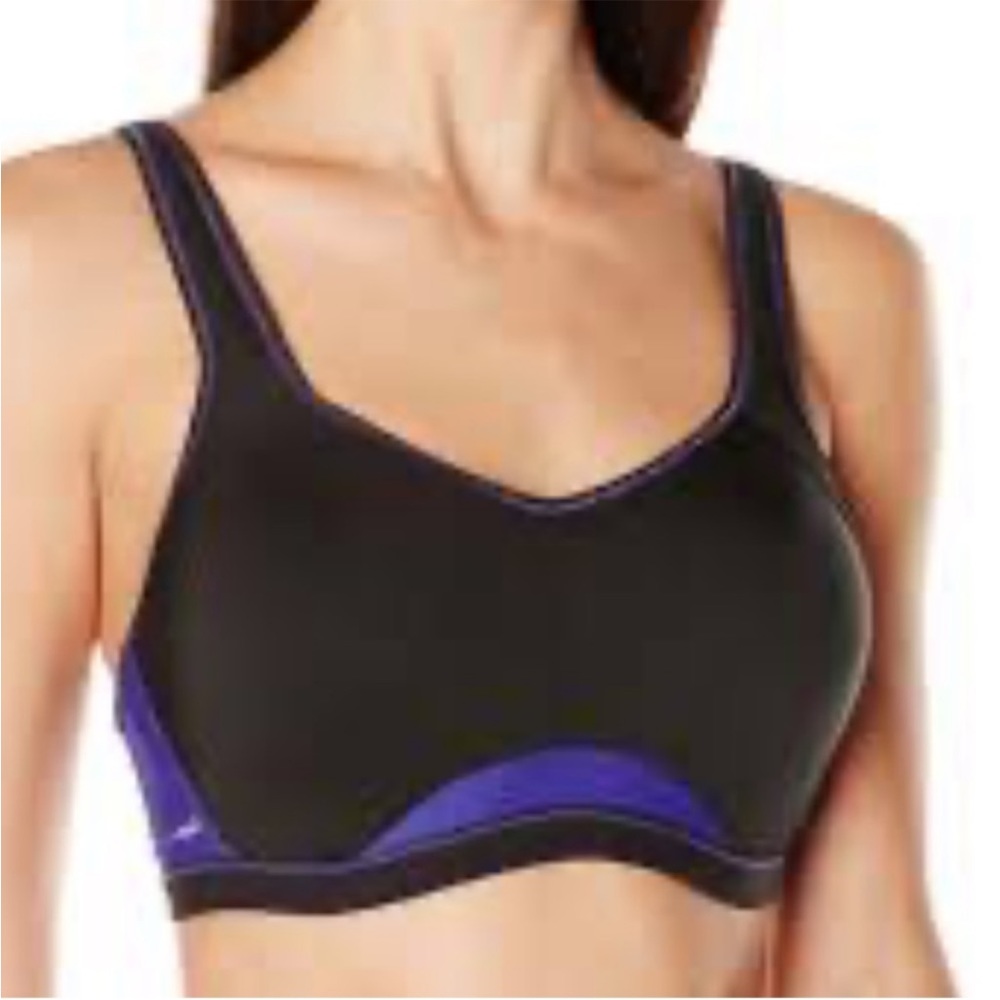 Freya Active Bra Freya 4004 Epic Underwire Sports Electric Black US Size 36H NEW